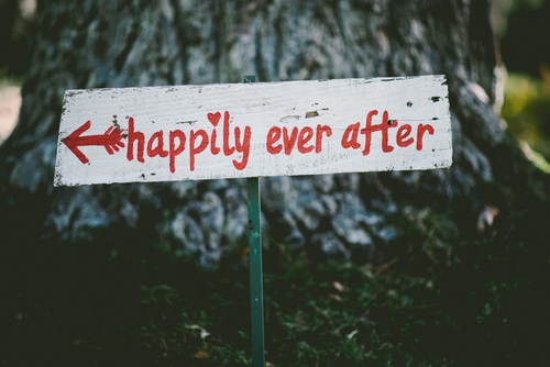 happily ever after sign