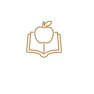 book and apple