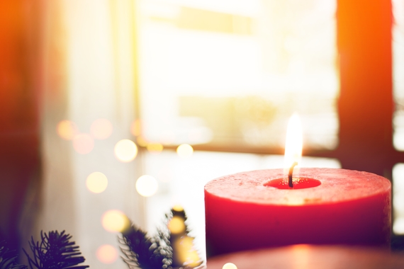 Christmas Candle for Remembrance